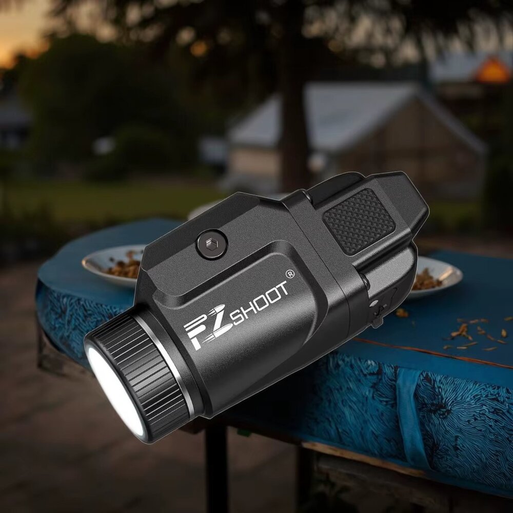 EZshoot 500 Lumens Pistol Light with Strobe Mode Compact Pistol(500 lumens)